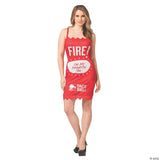 Women's Taco Bell Fire Sauce Costume - Medium/Large