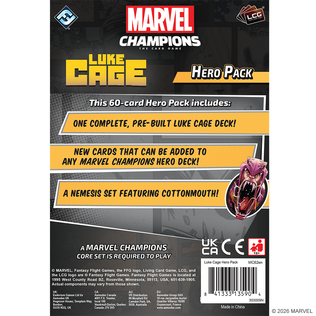 Marvel Champions LCG: Luke Cage Hero Pack