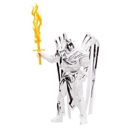 McFarlane Toys DC Multiverse Azrael Curse of the White Knight Sketch Gold Label 7-Inch Action Figure - Entertainment Earth Exclusive