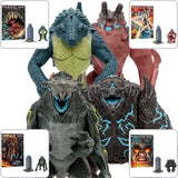 McFarlane Toys Pacific Rim Kaiju Wave 1 4-Inch Scale Action Figure with Comic Book - Select Figure(s)