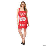 Women's Taco Bell Fire Sauce Costume - Small/Medium