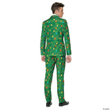 Men's Green Christmas Tree Suit - Medium