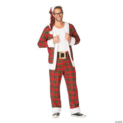 Men's Hipster Mr. Claus Costume - Medium
