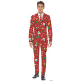 Men's Red Icon Christmas Suit - Large