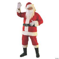 Men's Flannel Santa Suit Costume