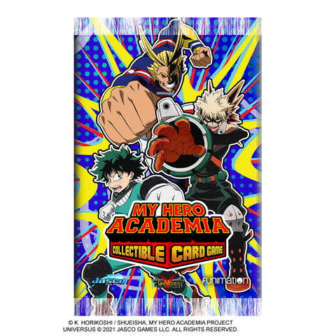 My Hero Academia CCG: Wave 1 Booster Pack or Box