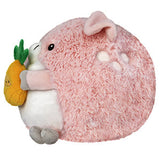 Squishable Pig Holding a Pineapple (Mini)