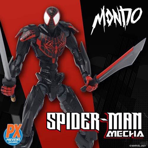 Mondo Spider-Man Miles Morales Mecha Marvel Action Figure - SDCC 2021 Previews Exclusive