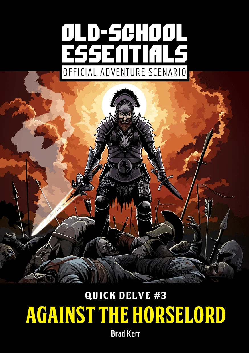 Old-School Essentials: Quick Delve #3: Against the Horselord
