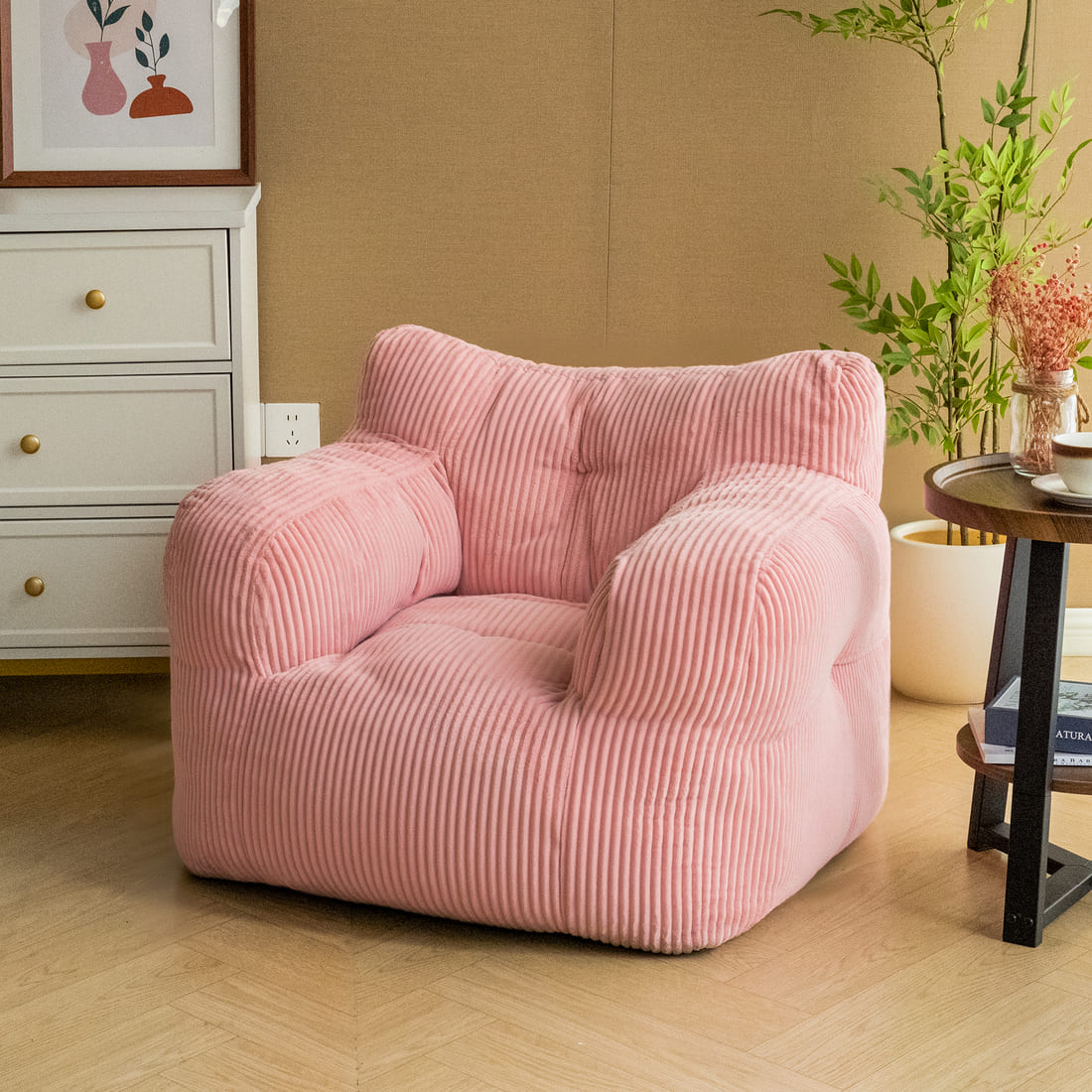 Kids & Teens Corduroy Bean Bag Chair