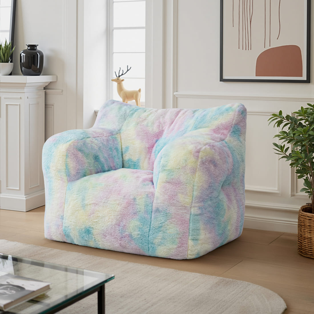 Pamapic Teens Bean Bag Chairs for Kids Gaming Playroom, Dorm & Reading Room