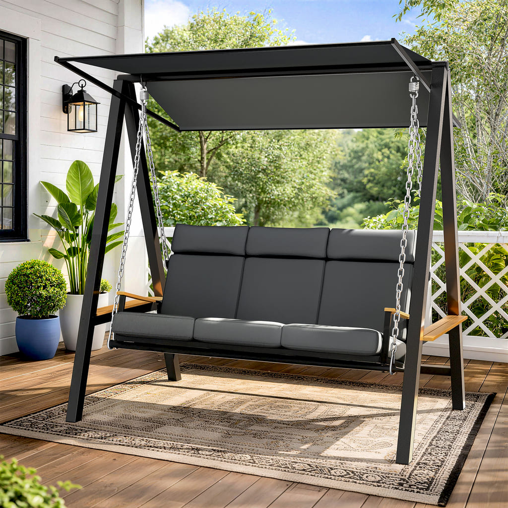 Forge Patio Swing, 3-Seat