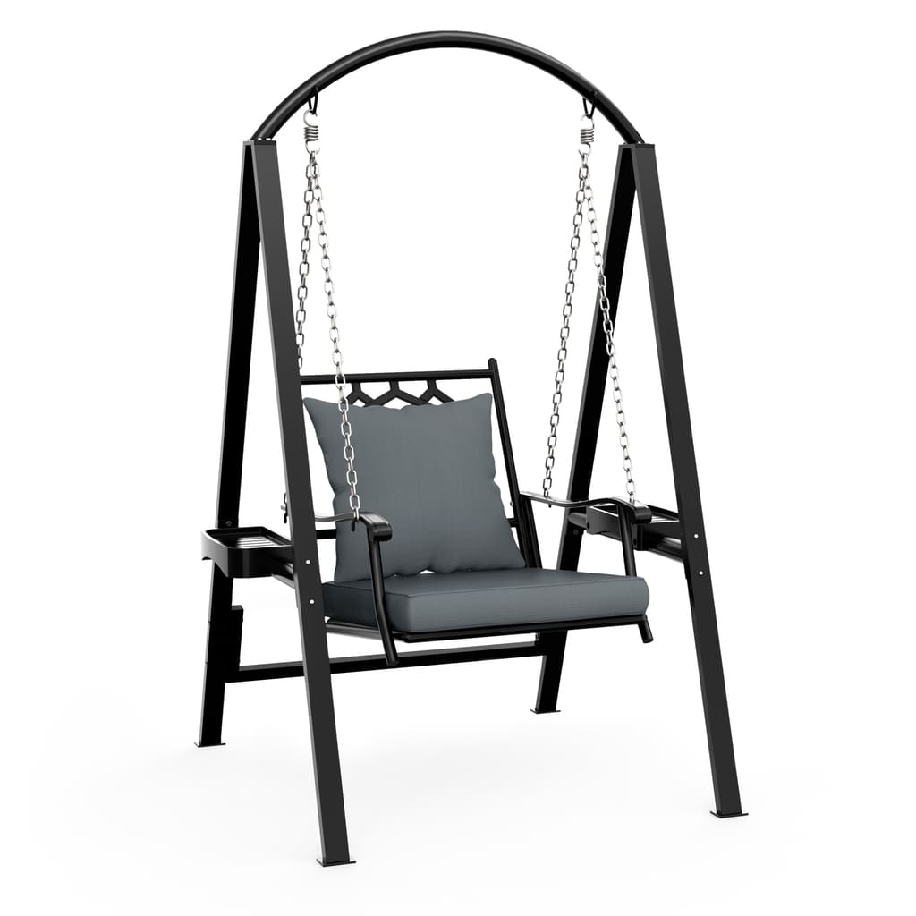 Forge Porch Swing Chair, 1-Seat
