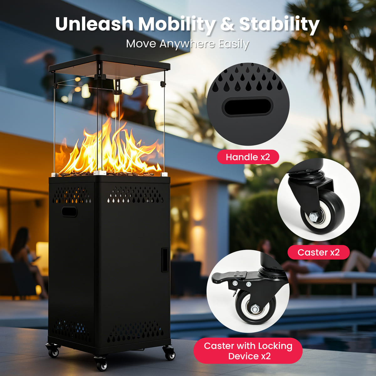 Pyra Patio Heater, Vent Body