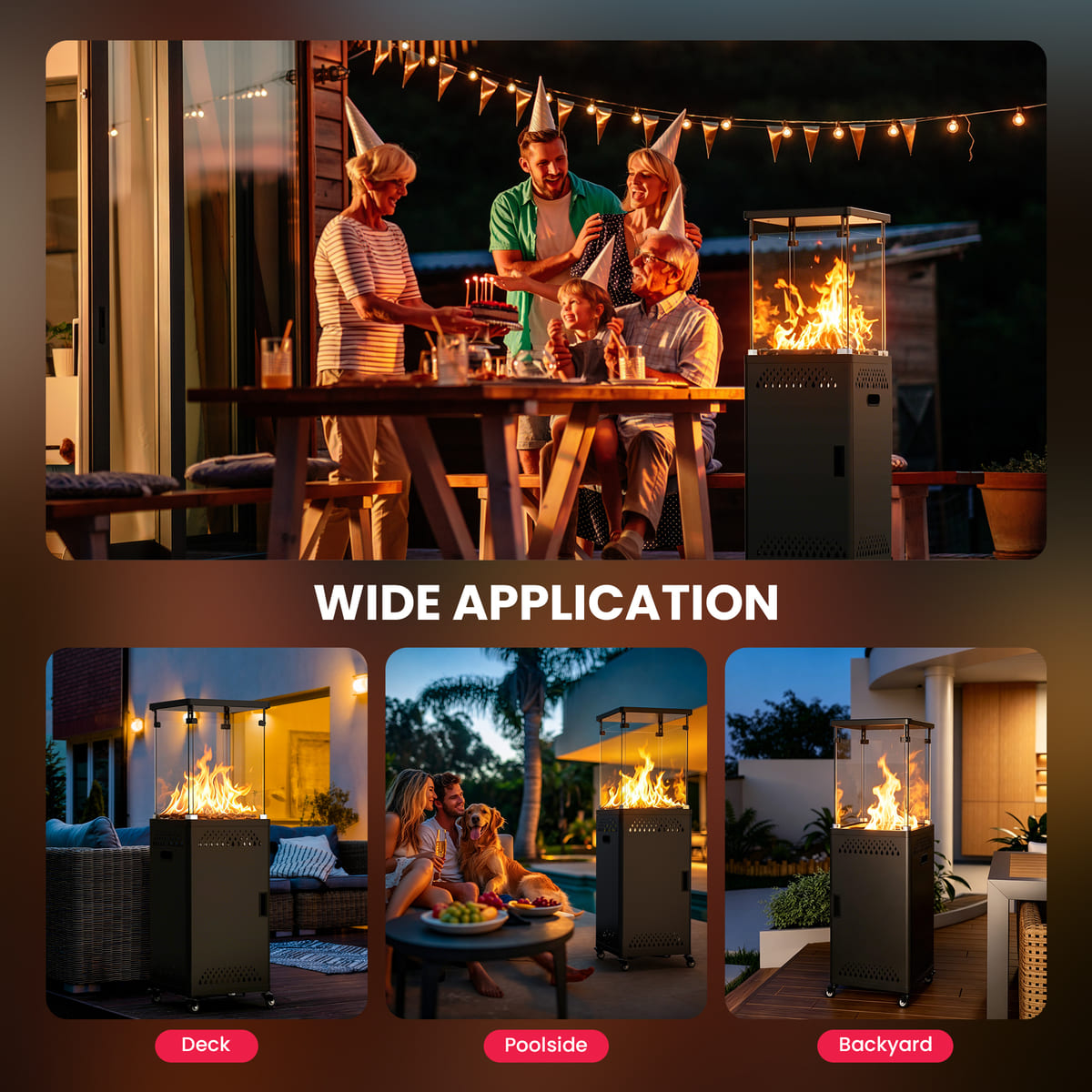 Pyra Patio Heater, Vent Body