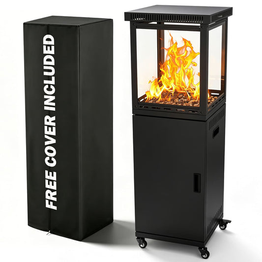 Pyra Base Patio Heater 41,000 BTU, Vent Top