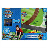 Paw Patrol - 6 Tiles - 28 x 19 Inch - Mega Floor Mat with Vehicle