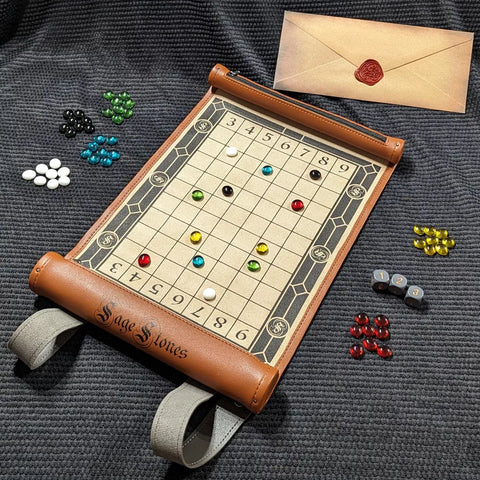 Sage Stones: Scroll - Brown