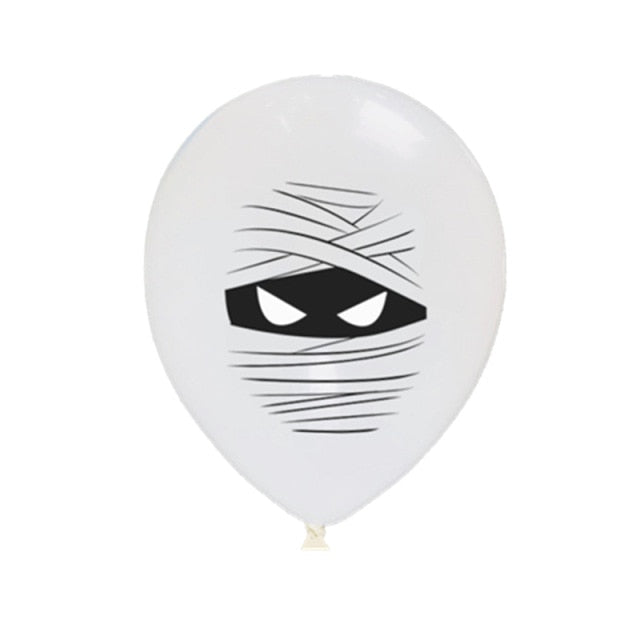 Halloween Latex Balloons Cartton Skull Spieder