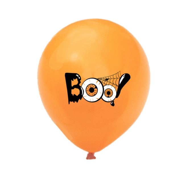 Halloween Latex Balloons Cartton Skull Spieder