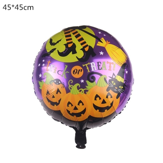 Halloween Pumpkin Ghost Balloons Decoration