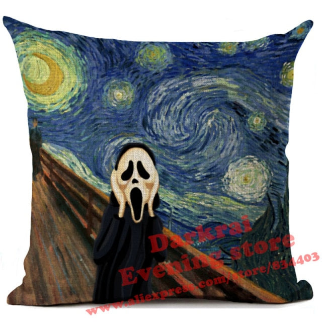 Halloween Horror Cushion Cover Chucky