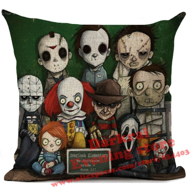 Halloween Horror Cushion Cover Chucky