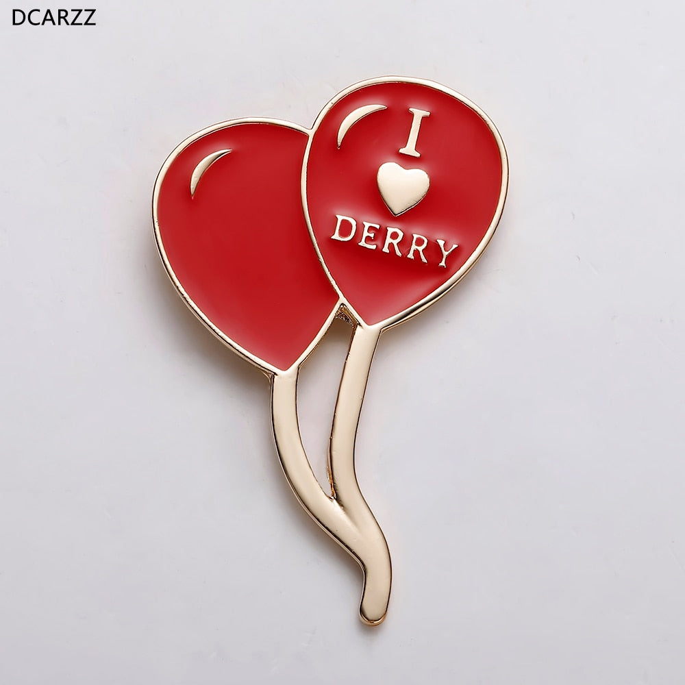 Stephen King IT Pennywise Enamel Badge