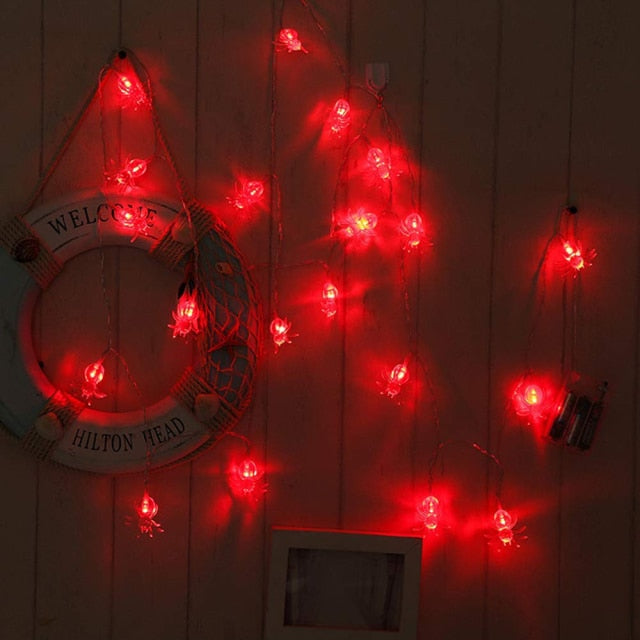 Halloween Horrible Spider Style Light