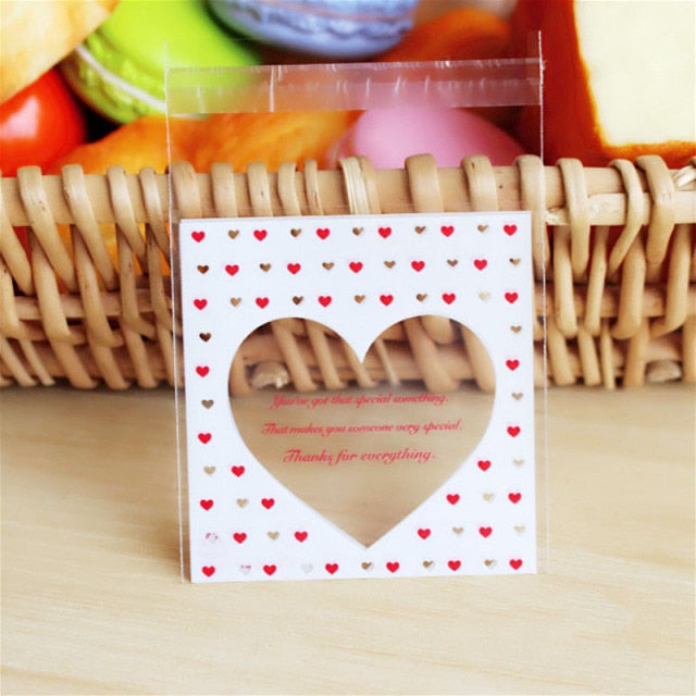Cute Self-Adhesive Candy Plastic Bag