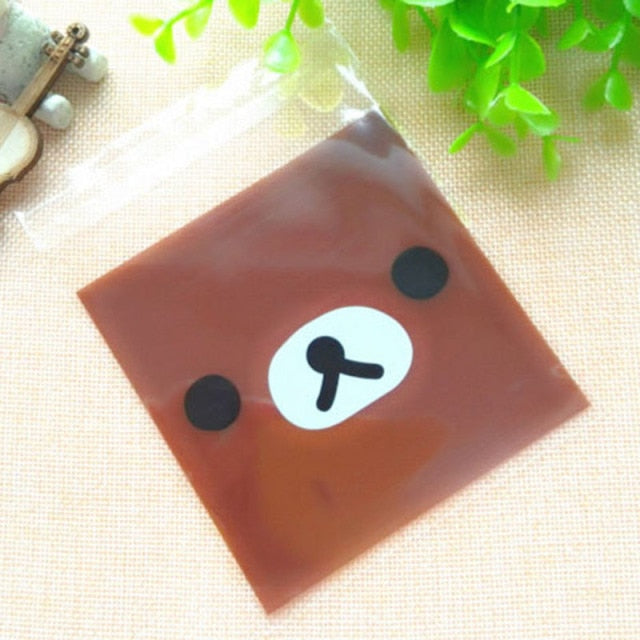 Cute Self-Adhesive Candy Plastic Bag