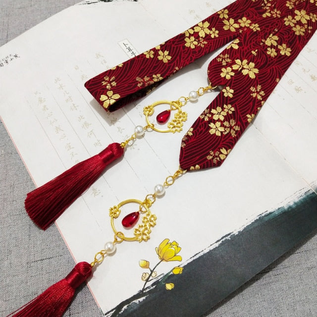 Antique Chinese clothing ribbon embroidery accessorie