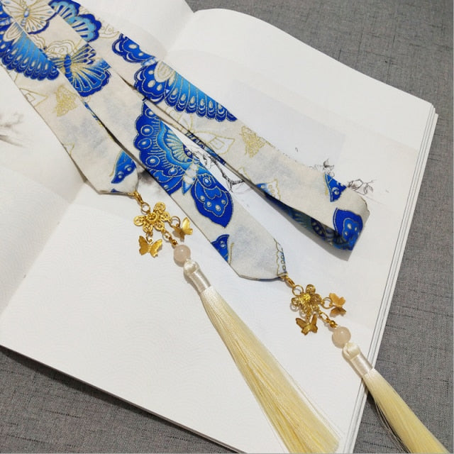 Antique Chinese clothing ribbon embroidery accessorie