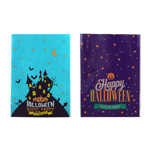 Cute Halloween Themed Pumpkin Candy Bags