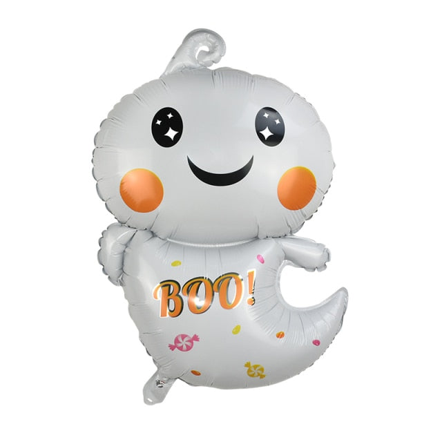 Halloween Pumpkin Ghost Spider Balloons