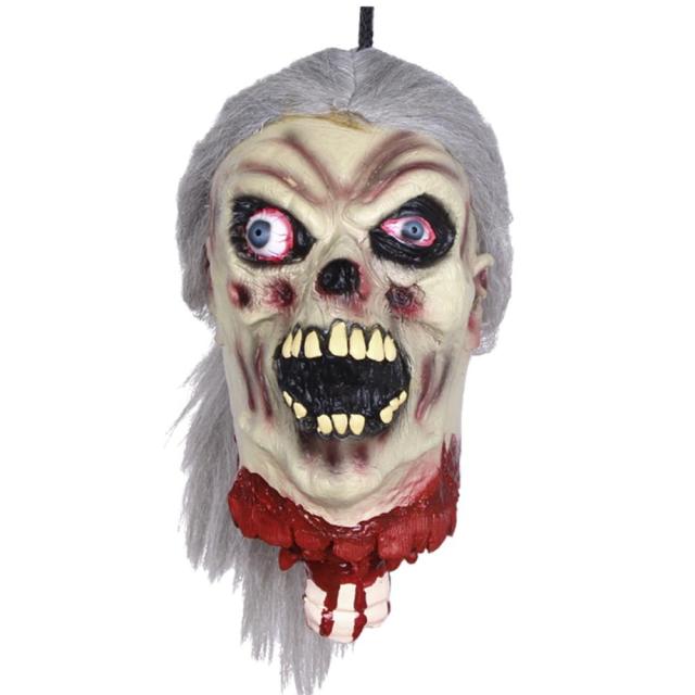 Party Decoration Scary Zombie Heads Bloody