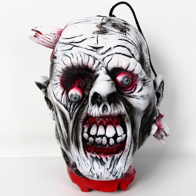 Party Decoration Scary Zombie Heads Bloody