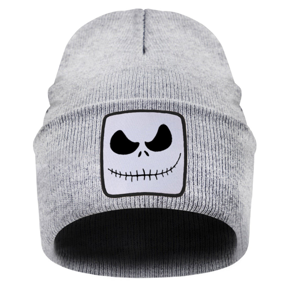 Jack Skellington Print Knitted Cap
