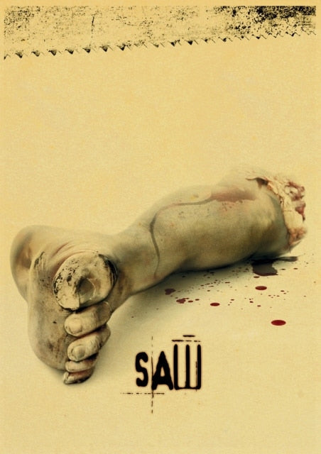Saw Classic Horror Film Posters