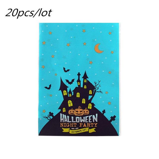 Self-adhesive Plastic Bags Halloween Party