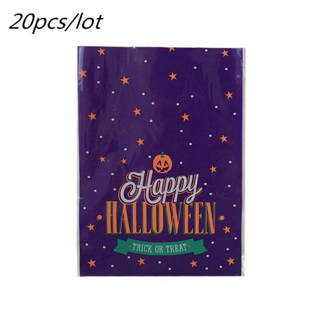 Self-adhesive Plastic Bags Halloween Party
