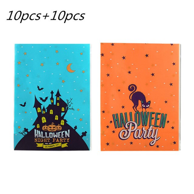 Self-adhesive Plastic Bags Halloween Party