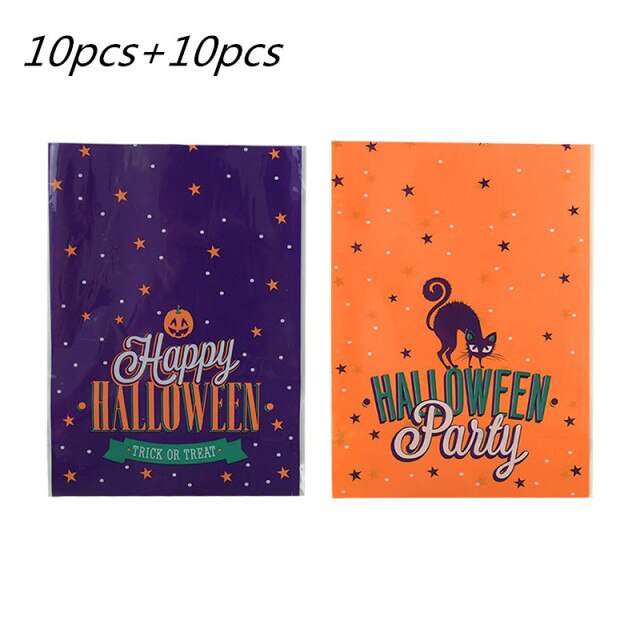 Self-adhesive Plastic Bags Halloween Party