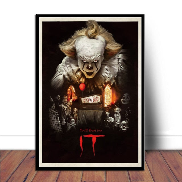 Poster IT Horror Movie Stephen King