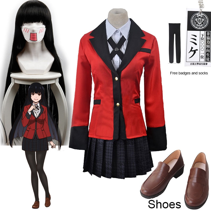 Jabami Yumeko Cosplay Dress