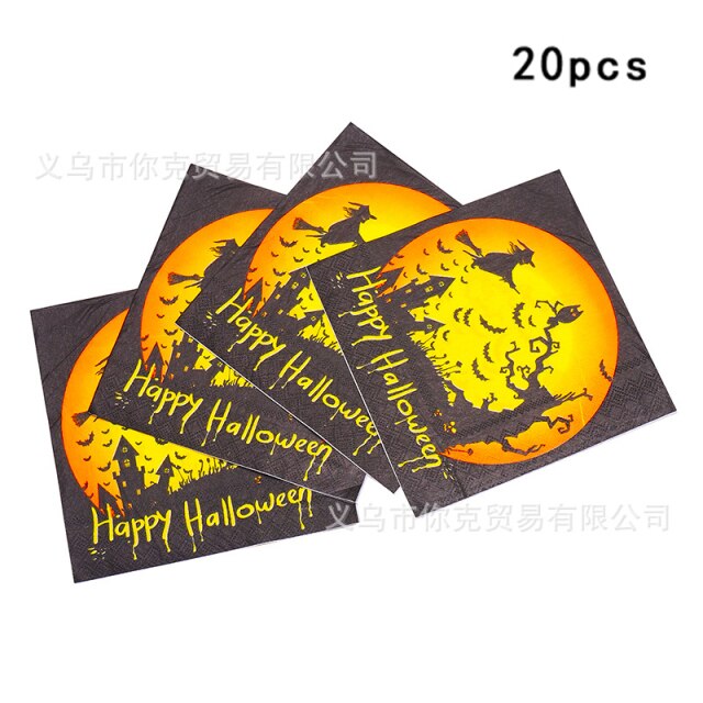 Happy Halloween Decoration Set