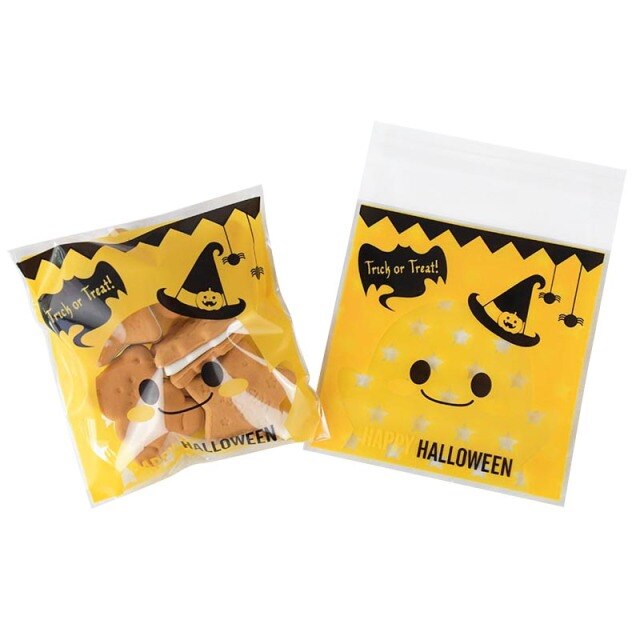 Happy Halloween Candy Bag Gift Cookie