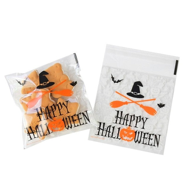 Happy Halloween Candy Bag Gift Cookie