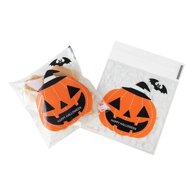 Happy Halloween Candy Bag Gift Cookie