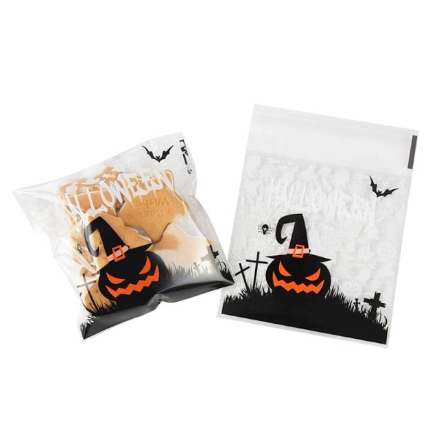 Happy Halloween Candy Bag Gift Cookie